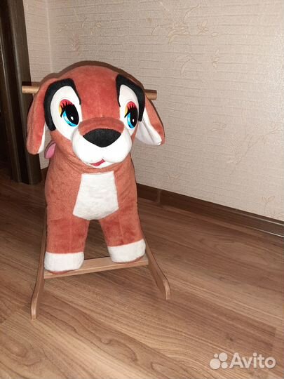 Собака качалка