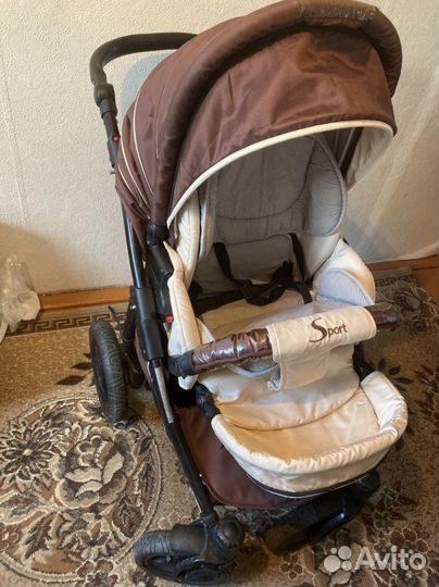 Прогулочная коляска зимняя бу