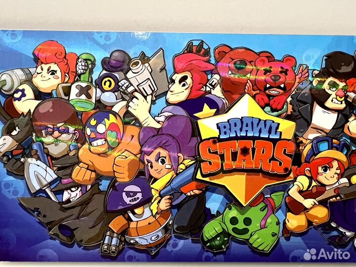 Деревянный пазл Brawl Stars