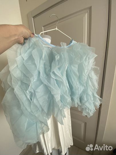 Юбка шелковая длинная