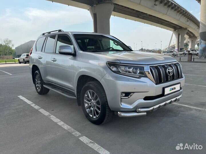 Toyota Land Cruiser Prado 2.8 AT, 2018, 80 000 км