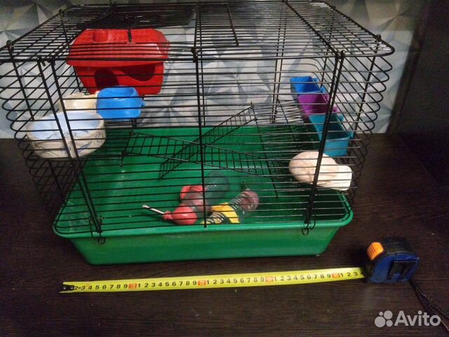 Клетка для хомяка / всё для хомяка