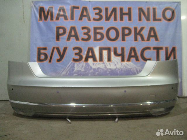 Audi a8 w12 бампер задний