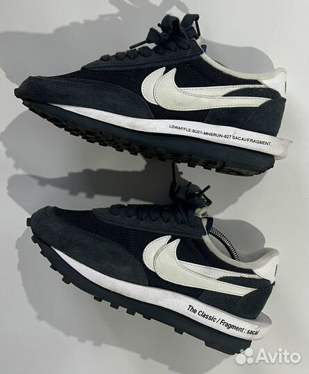 Кроссовки Nike LDWaffle Sacai x Fragment