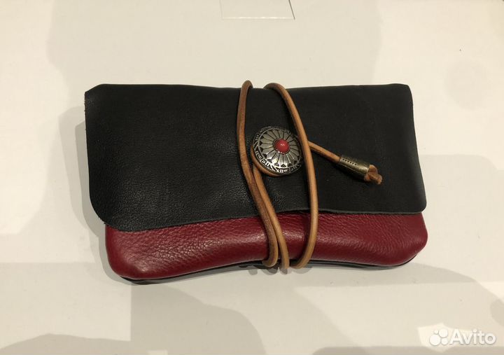 Кисет для курительной трубки, натуральная кожа