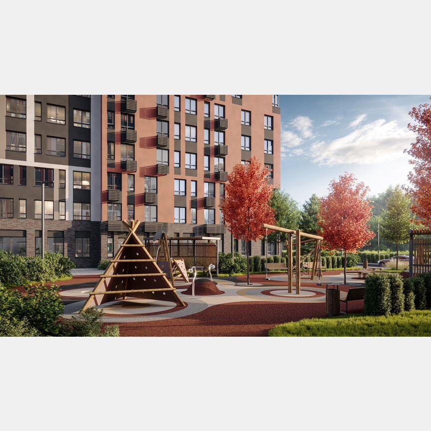 Квартира-студия, 26,4 м², 10/19 эт.