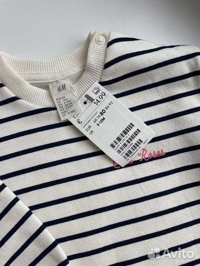 Платье для девочки 80 86 H&M
