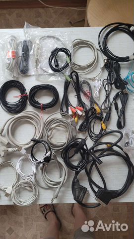 Кабель для пк, телефонов, usb Цена за всё