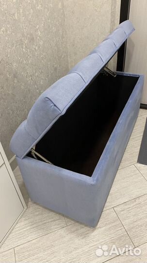 Банкетка в прихожую с ящиком