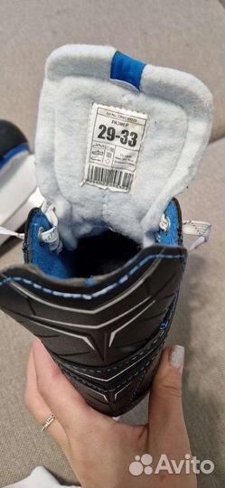 Коньки хоккейные детские