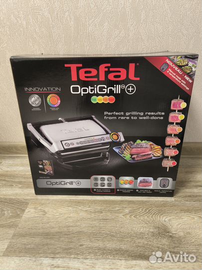 Умный электрогриль Tefal Optigrill+ GC712D34