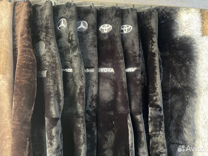Меховые накидки из овчины на сидения