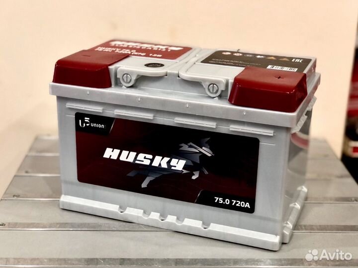Аккумулятор Husky SFB 75 Ач 720 А