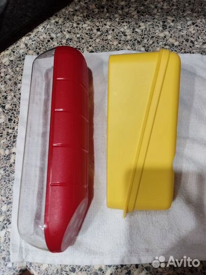 Набор контейнеров для сыра и колбасы