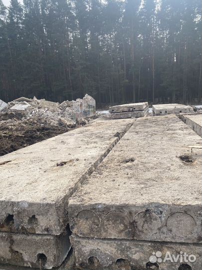 Плиты перекрытия бу