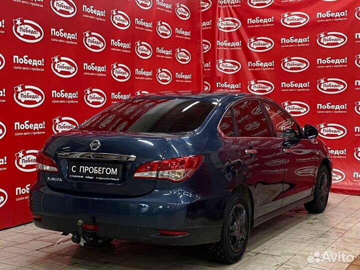 Nissan Almera 1.6 МТ, 2018, 172 000 км