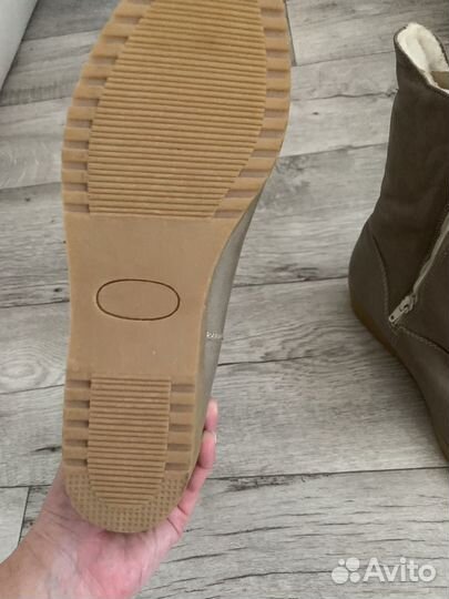 Сапоги зимние женские 39 -39,5 новые кожаные