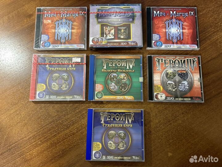 Компьютерные игры,диски на пк,лицензия,меч и магия