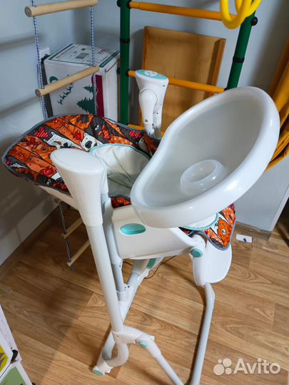 Capella be2me стульчик для кормления+качели 2 в 1
