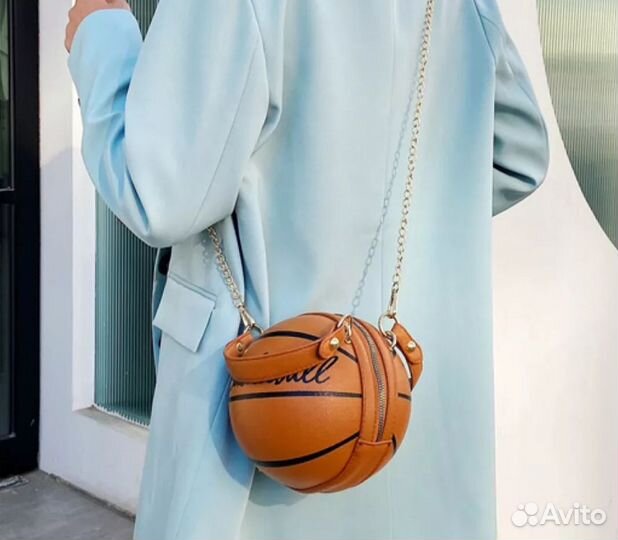 Сумка клатч кросс боди мини Баскетбольный мяч