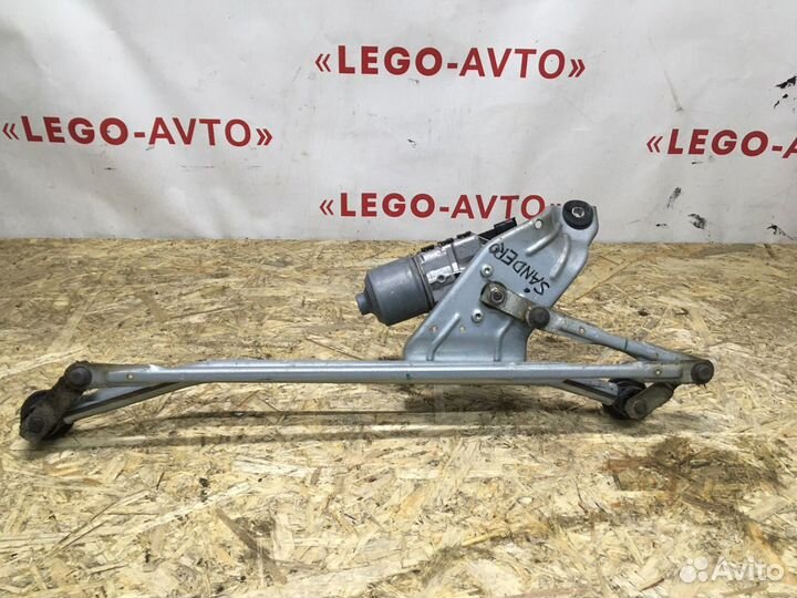 Трапеция дворников с моторчиком Renault Sandero