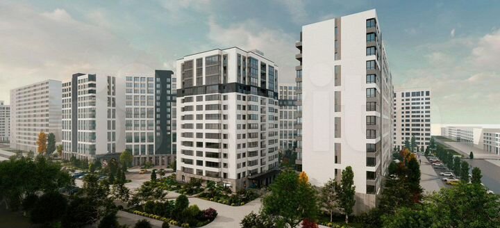 2-к. квартира, 51,2 м², 3/14 эт.