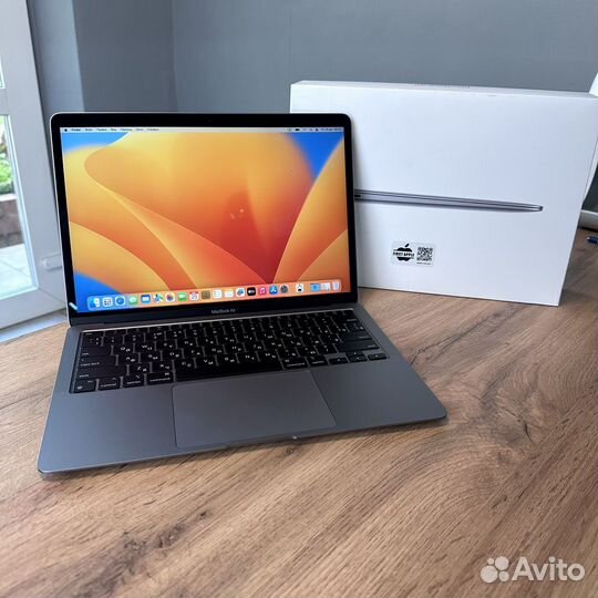 MacBook Air m1 8 256 gb (103 цикла, гарантия)