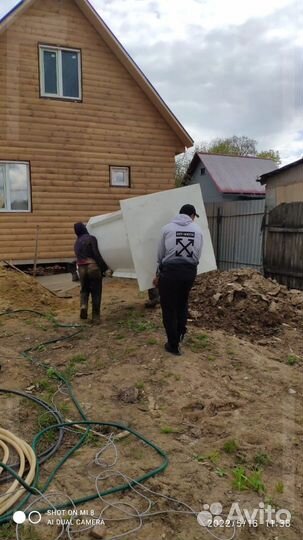 Септики монтаж, в рассрочку