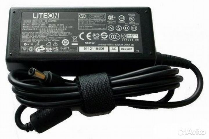 Блок питания для ноутбука LiteOn 19V 4.74A адаптер
