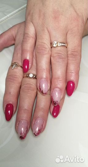 Маникюр гель лак