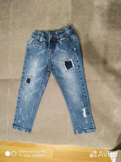 Одежда для девочки размер 98 джинсы