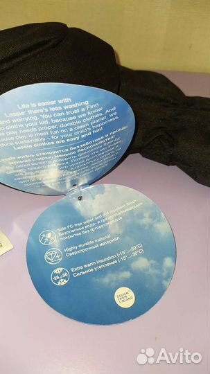 Новые непромокаемые краги lassie р. 3 и 4