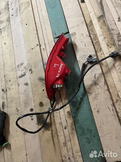 Фонарь противотуманный Hyundai Santa Fe 2011