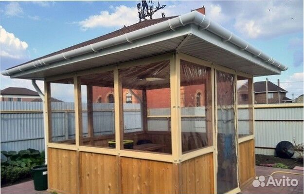 Мягкие окна для беседки/веранды/ террасы