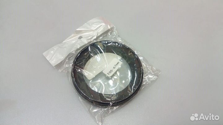 Реверсивное кольцо для объектива Canon 67мм. макро