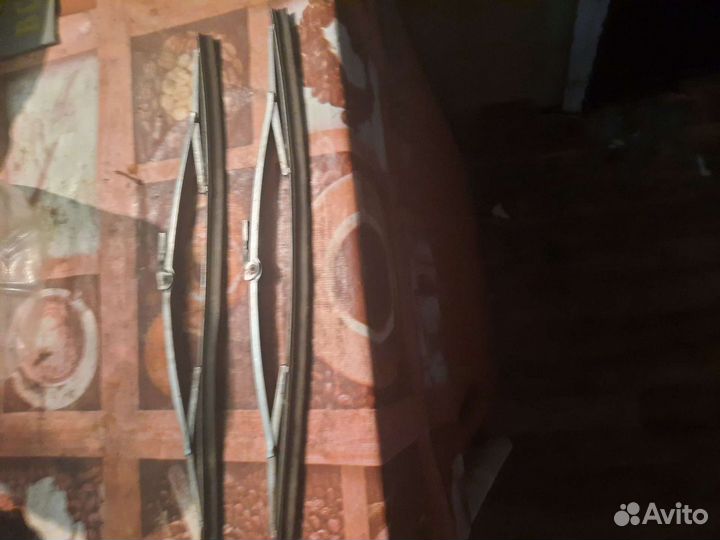 Дворники хромированные