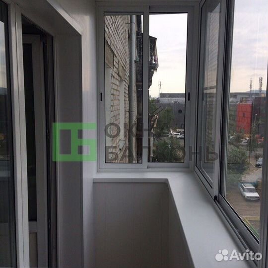 Остекление балконов в панельном доме