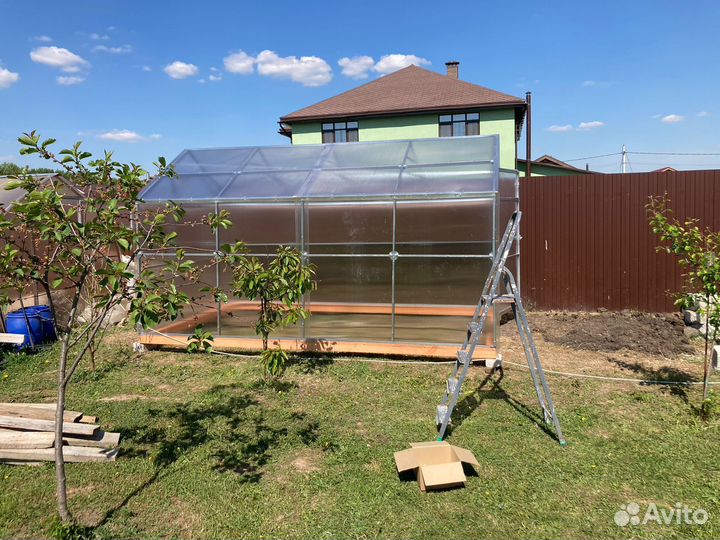 Теплица Домик. Теплицы из поликарбоната