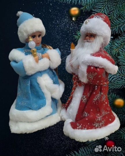 Дед мороз и снегурочка