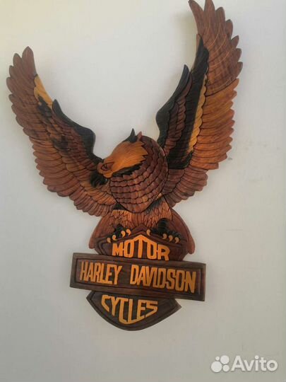 Эмблема орел Harley Davidson на стену