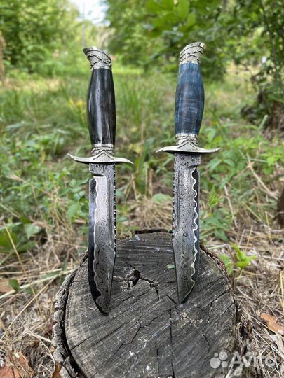 Нож финка нквд никелированный