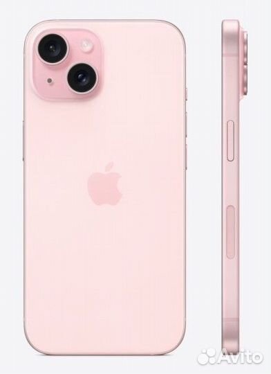 Смартфон Apple iPhone 15 256Gb Pink (1 sim +