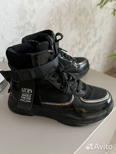 Ботинки демисезонные для девочки 35 размер