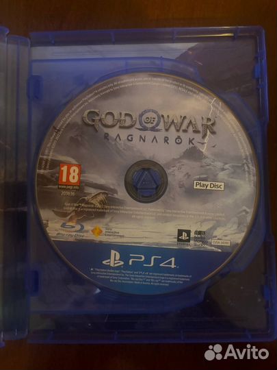 God of war ragnarok ps4 русская озвучка диск