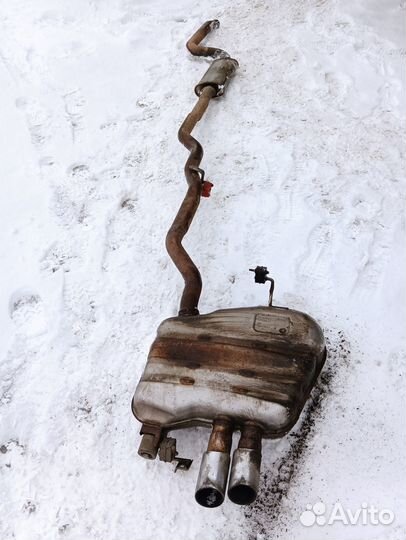 Глушитель выхлопная труба BMW 5-serie F10 F11 2009