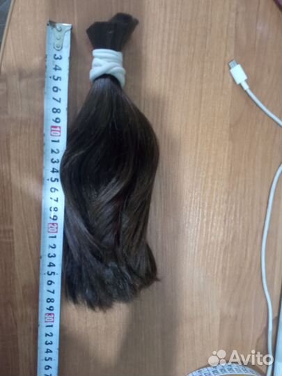Волосы натуральные срез 30 см