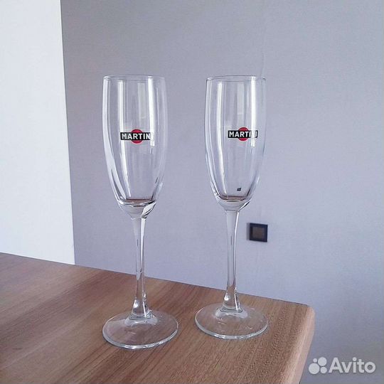 Бокалы, фужеры и рюмки хрусталь большие, набор