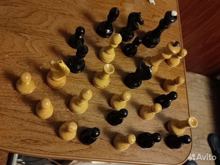Шахматы деревянные СССР некомплект