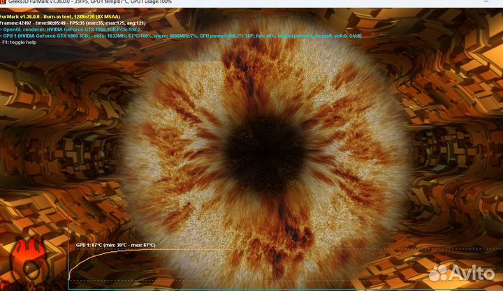 Компьютер 12 потоков 16Gb озу Geforce 1060 nvme