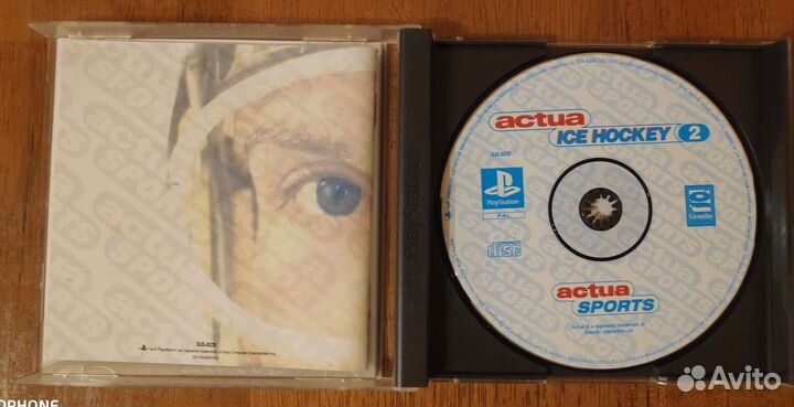 Игра на ps1 лицензия Actua ICE hockey 2